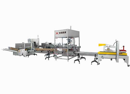 ST-ZX-500型全自動開箱、裝箱、封箱機組